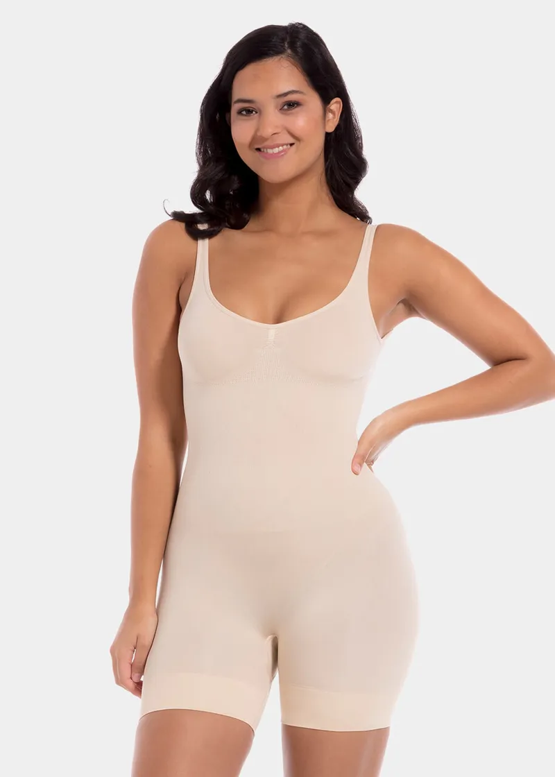 Magic Low Back Bodysuit in Latte-1
